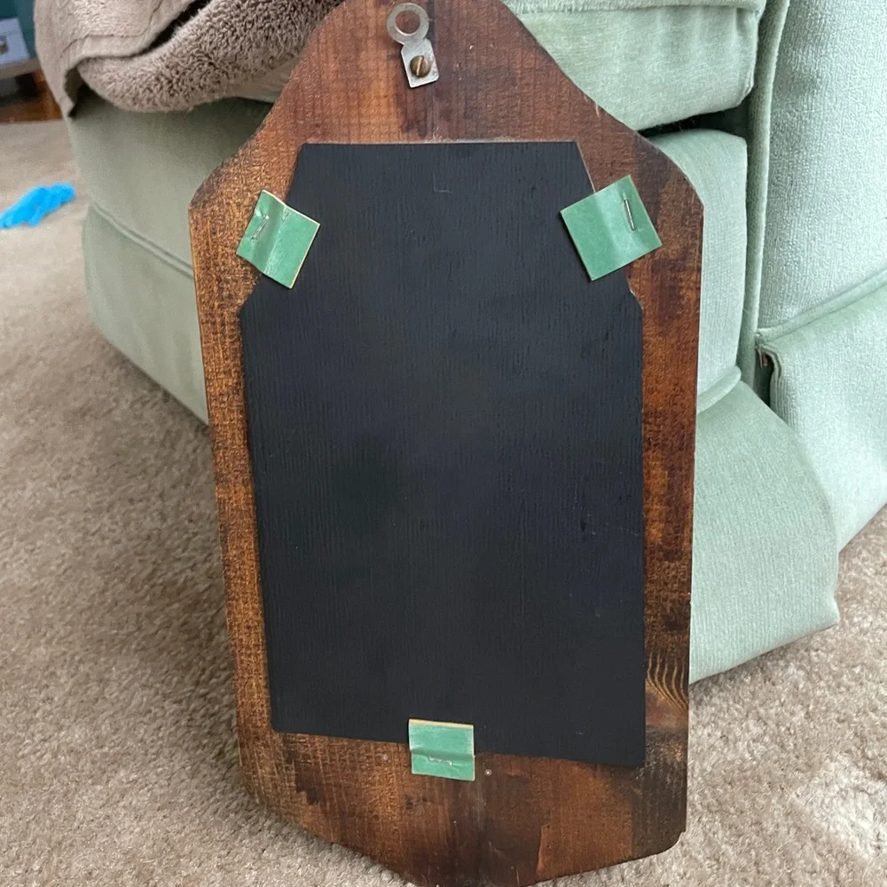 Wooden Mirror Cactus Decor Shelf - Picture 2 of 3